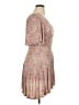 Assorted Brands 100% Viscose Paisley Tan Cocktail Dress Size 14 - photo 4