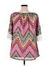 Win Win Pink 3/4 Sleeve Blouse Size L - photo 2