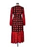 Topshop 100% Polyester Red Casual Dress Size 16 - photo 2
