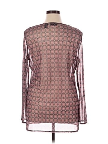 New York & Company Long Sleeve Blouse (view 2)