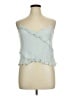 J.Crew 100% Viscose Blue Sleeveless Blouse Size XL - photo 1