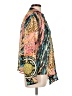 Timing 100% Polyester Animal Print Gold Long Sleeve Blouse Size L - photo 4