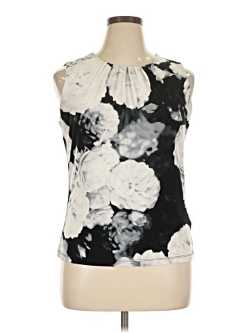Calvin Klein Sleeveless Blouse (view 1)