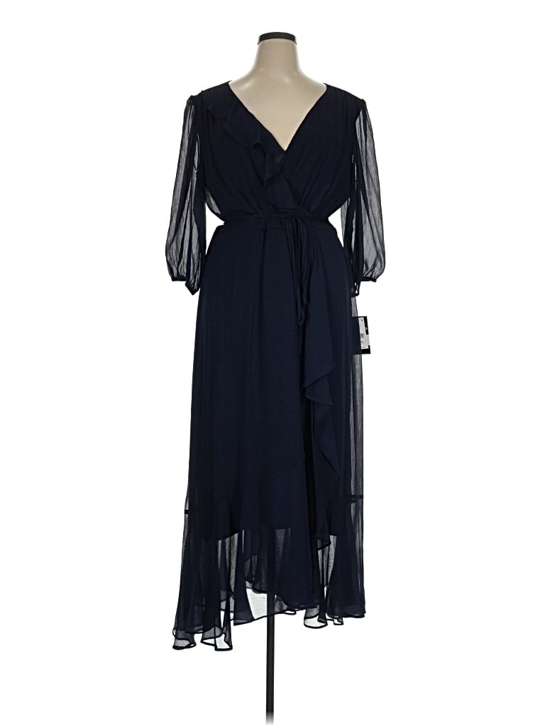 Pre-owned Maison Tara Cocktail Dress In Blue
