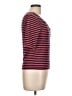 Almost Famous Stripes Red 3/4 Sleeve T-Shirt Size L - photo 4