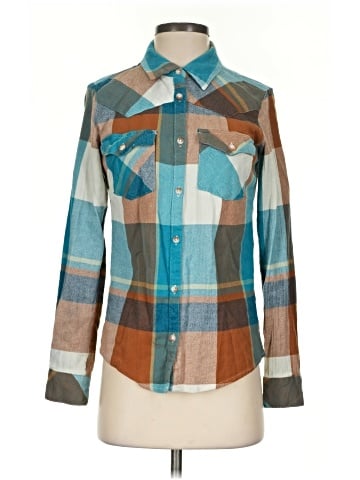 Shyanne Long Sleeve Button-Down Shirt (view 1)