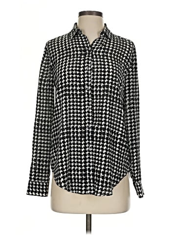 Ann Taylor Long Sleeve Button-Down Shirt (view 1)