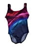 Longitude Tie-dye Purple One Piece Swimsuit Size 8 - photo 1