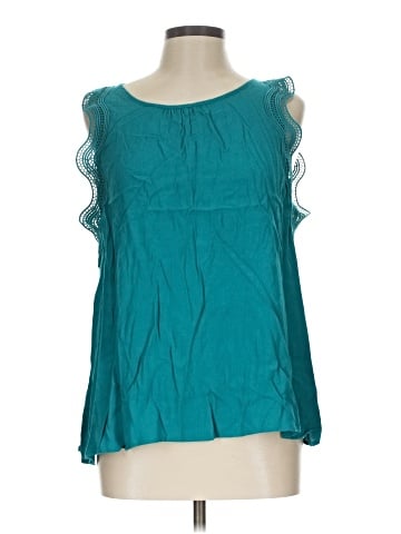 Ann Taylor Sleeveless T-Shirt (view 1)