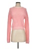 Torn by Ronny Kobo Color Block Pink Pullover Sweater Size S - photo 1