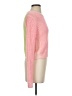 Torn by Ronny Kobo Color Block Pink Pullover Sweater Size S - photo 4