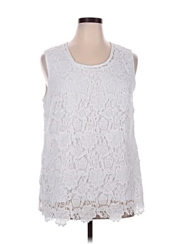 Isaac Mizrahi LIVE! Sleeveless Blouse (view 1)
