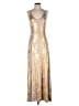 Unbranded Metallic Gold Cocktail Dress Size M - photo 1