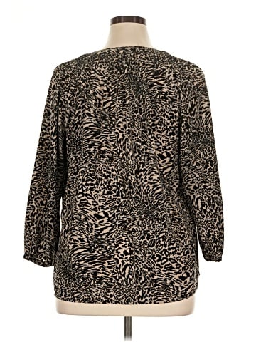 Dana Buchman 3/4 Sleeve Blouse (view 2)