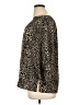 Dana Buchman 100% Polyester Animal Print Brown 3/4 Sleeve Blouse Size XL - photo 5