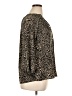 Dana Buchman 100% Polyester Animal Print Brown 3/4 Sleeve Blouse Size XL - photo 4