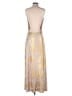Unbranded Metallic Gold Cocktail Dress Size M - photo 2