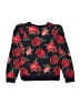Janie and Jack 100% Cotton Floral Red Pullover Sweater Size 7 - photo 2