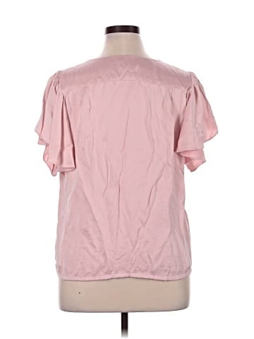 Karen Kane Short Sleeve Blouse (view 2)