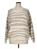 Joe Fresh Stripes Tan Pullover Sweater Size 1X - photo 1