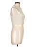 Babaton Ivory Sleeveless Top Size L - photo 4
