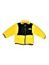 The North Face 100% Polyester Yellow Zip Up Hoodie Size 3-6 mo - photo 1