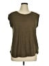 MICHAEL Michael Kors Brown Short Sleeve Top Size XL - photo 1