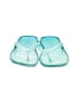 Melissa Teal Blue Flip Flops Size 10 - photo 2