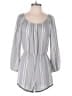 Ecote 100% Polyester Stripes Gray Romper Size M - photo 1