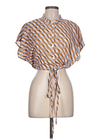Corey Lynn Calter Short Sleeve Blouse (view 1)