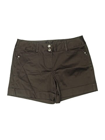 White House Black Market Khaki Shorts (view 1)