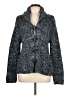 Moda International Tweed Teal Cardigan Size L - photo 1
