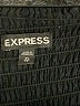 Express Solid Black Cocktail Dress Size XS - photo 7