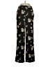 Zara Basic Floral Black Casual Pants Size S - photo 1