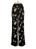 Zara Basic Floral Black Casual Pants Size S - photo 2