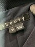 Theory 100% Silk Polka Dots Burgundy Track Jacket Size P (petite) - photo 6