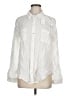Lilly Pulitzer 100% Linen White Long Sleeve Button-Down Shirt Size M - photo 1