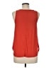 Ann Taylor LOFT 100% Rayon Red Tank Top Size M - photo 2
