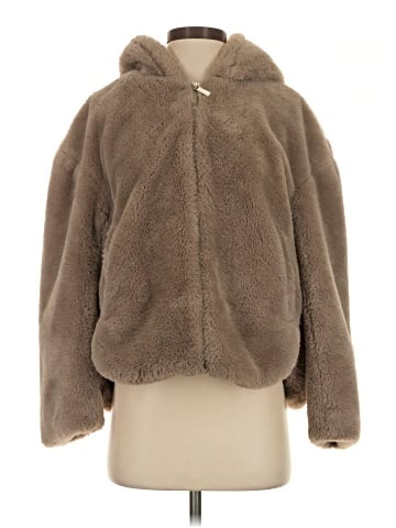 Zara Faux Fur Jacket (view 1)
