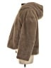 Zara 100% Polyester Brown Faux Fur Jacket Size XS - photo 5