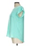 E&M Collection Teal Short Sleeve Top Size L - photo 5