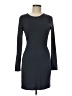 Vero Moda Solid Black Casual Dress Size M - photo 1