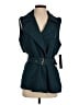 Donna Karan New York 100% Polyester Teal Vest Size S - photo 1