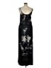 Three Dots Tie-dye Black Cocktail Dress Size XL - photo 2