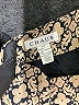 Chaus 100% Polyester Print Gold Formal Skirt Size 10 - photo 4