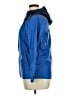 L.L.Bean 100% Nylon Color Block Blue Raincoat Size 18 - photo 5