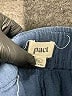 Pact 100% Cotton Solid Blue Casual Pants Size L - photo 7
