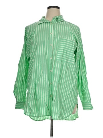 Ann Taylor LOFT Long Sleeve Button-Down Shirt (view 1)