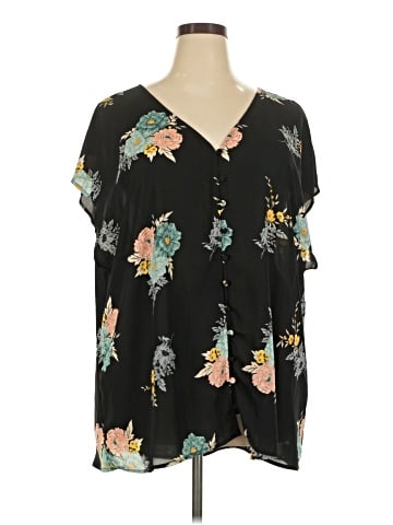 Torrid Short Sleeve Blouse (view 1)