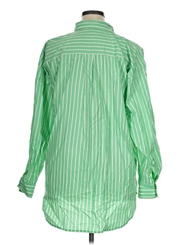 Ann Taylor LOFT Long Sleeve Button-Down Shirt (view 2)